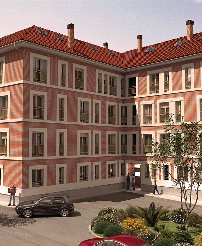 arrabal edificio nacho robledo arquitecto en talavera